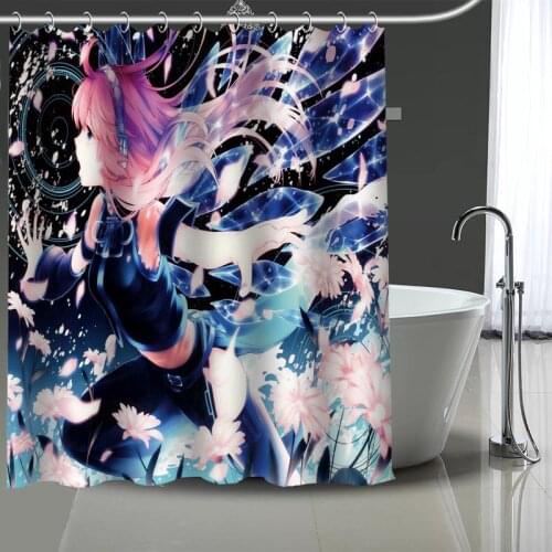 New arrival Custom Luka Shower Curtain Modern Fabric Bath Curtains Home Decor Curtains With hook More Size