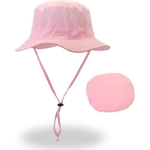 Connectyle Womens Mens Unisex Sun Bucket Hat Lightweight Foldable Outdoor Wallet Style Quick Dry Sun Proection Male Female Hat