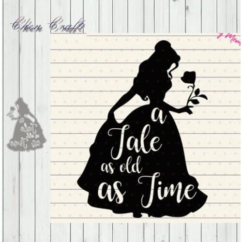 Rose beauty Metal Cutting Die Stencil DIY Scrapbooking Embossing Decor Photo Album Paper Card Craft Makings