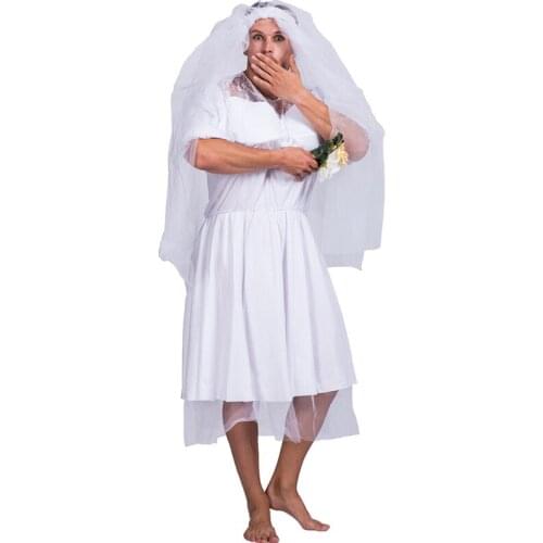 Halloween stage performance costumes, male bridal outfits, mens wedding dresses