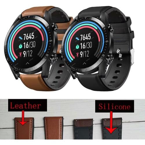 Silicone Bracelet For Amazfit GTR 2 2E 47mm Wrist Strap For Xiaomi Amazfit Stratos 2 2S 3 For Huawei GT2 46mm Smart Watch Band