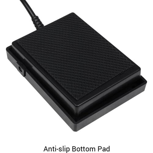 Universal Sustain Pedal Keyboard Foot Damper Pedal with 6.35mm Plug for Electronic Organ MIDI Keyboard Piano Electronic Drum