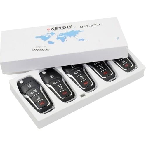 B12 B12-4 KEYDIY universal 4 button B series remote control for KD900 URG200 KD200 make new remote key