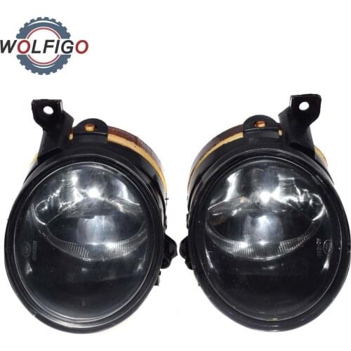 WOLFIGO LHD Front Left Right Fog Light Lamp Cover Convex Len for VW Golf MK5 Jetta Rabbit Amarok UP! L1KD941699 1T0 941 700 D/H