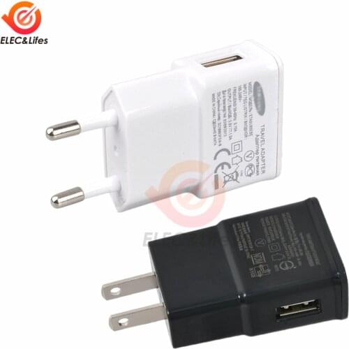 5Pcs/lot Fast Charge 5V 2A USB Charger Travel Charger Wall Adapter Mobile Phone Charger for Samsung iPhone Xiaomi HUAWEI iPad