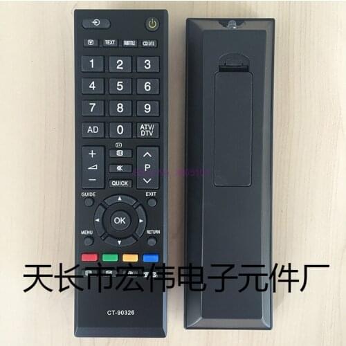 100pcs Universal TV Remote Control TV remote controller for Toshiba CT-90326 CT-90380 CT-90336 CT-90351 LCD TV