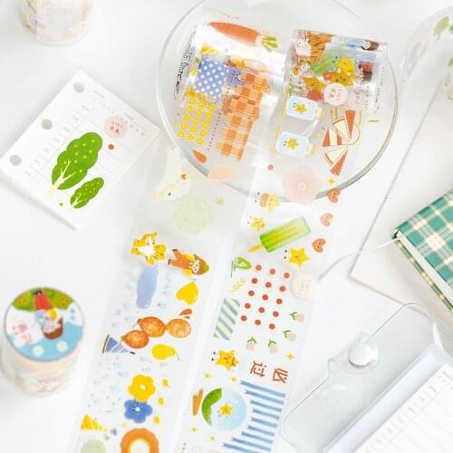 8PCS/LOT chunribu Park series decorative PET tape