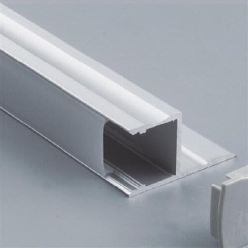 Free Shipping high quality aluminum channel with cover and end caps and clips for LED Strips Decoration