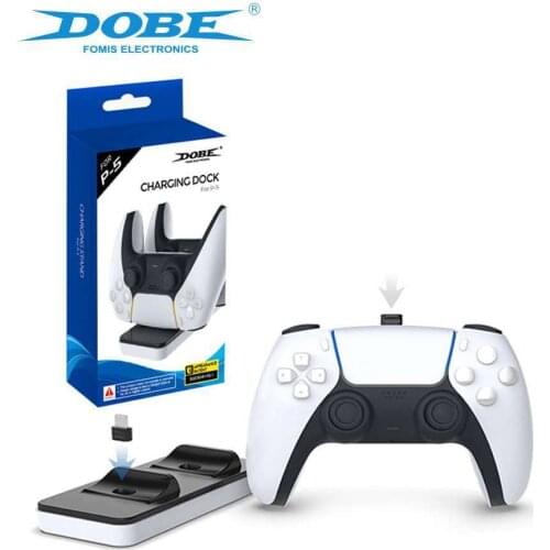 Wireless Battery Charger Charging Dock For Sony PS5 Playstation Play Station PS 5 Controller Docking Control Accessories Gamepad