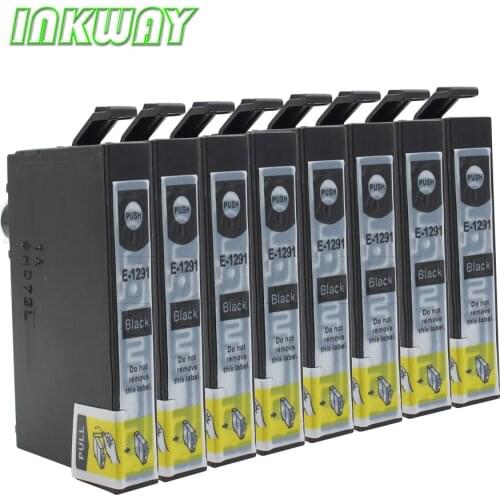 INK WAY 8pk t1291 printer ink cartridges for Epson BX305 BX320 BX525 BX625 BX630 BX925 SX235 SX420 SX425 SX525 SX620