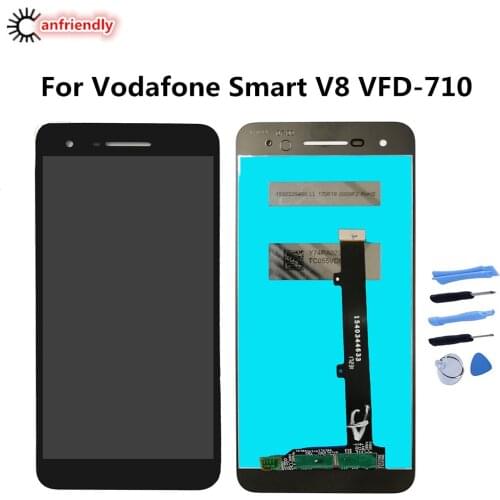 For Vodafone Smart V8 VFD-710 LCD Display+Touch Screen Replacement Digitizer Assembly Phone repair For Vodafone V 8 VFD710 lcds