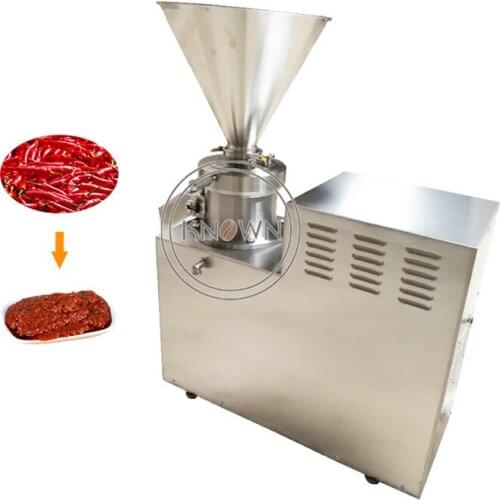 Crushing Colloid Mill Coconut Nuts Peanut Butter Grinding Machine Tahini Sesame Paste Maker Asphalt Liquid Mixer