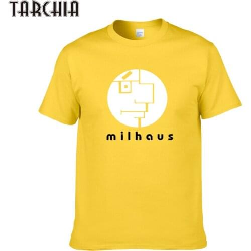 TARCHIA 2021 Summer New Milhaus Brand Fashion Male t-shirt Cotton Tops Tees Men Short Sleeve Boy Casual Homme Tshirt T Plus