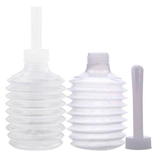 Adult Sex Product Disposable Vaginal Douche Anal Douche Cleaner Enema Anal Vagina Wish Cleaning Kit Enema Bottle Pump Enema Bag