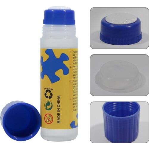 120ML 120g Jigsaw Puzzle Glue With Sponge Eco-friendly Transparent Liquid Jigsaw Puzzle Glue Apply It On The Puzzle
