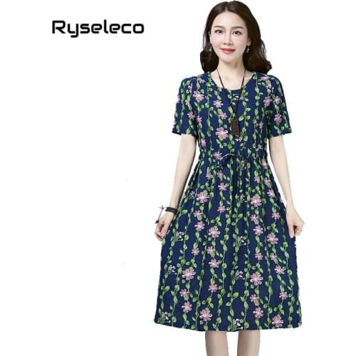 Легкие летние платья Ryseleco China At AliExpress