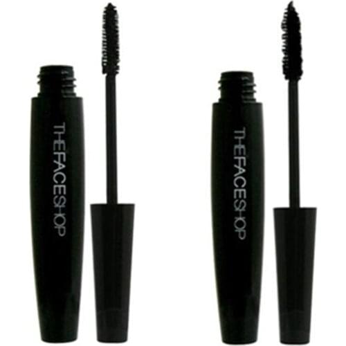 The FACE Shop Big Eye Mascara 3d Fiber Lashes Mascara To Eyelashes Waterproof Curling Thick Black Ink For Lashes