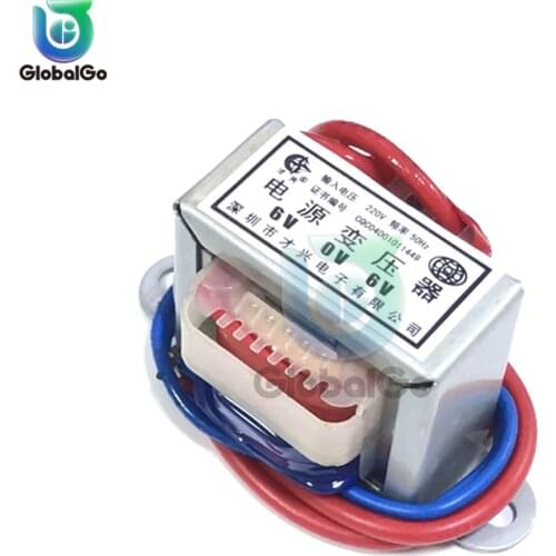 AC 6V 9V 12V 15V 18V 24V Output Voltage 1W EI copper core Input 220V 50Hz~60Hz Single/dual voltage Copper power transformer