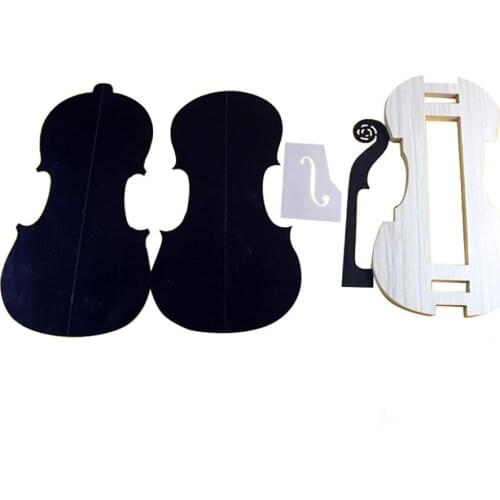 1 Set Stradivarius 1716 Violin Making Model Plate Top Back F Hole Head Dimension