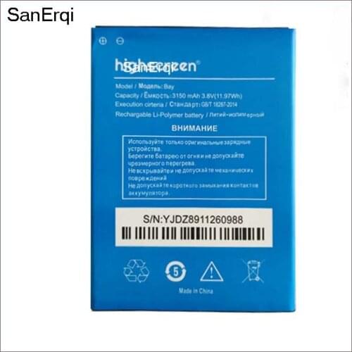 10pcs Bay 3150mah battery For Highscreen Bay mobile phone battery