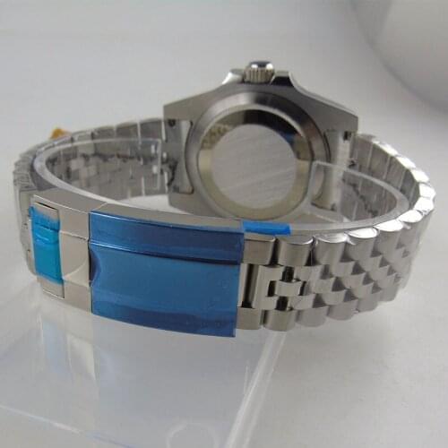 20MM Watch bands 316L stainless steel solid jubilee bracelet fit 40mm mens watch