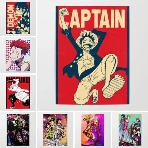Hd Prints Picture Wall Artwork Inosuke Modular Painting Captain Poster Canvas Japan Anime Living Room Home Decoration No Frame