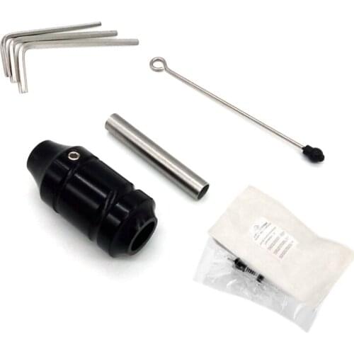 Royun Adjustable Aluminium Grip 2 Pcs Hawk Cartridge Needle Tubes Bar For Tattoo Rotary Machine