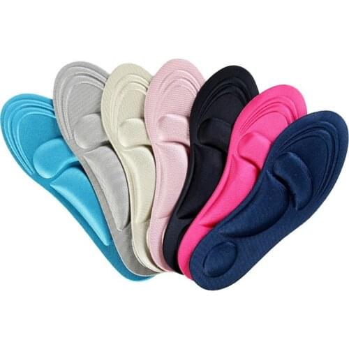 4D Sport Sponge Soft Insole High Heel Shoe Pad Pain Relief Insert Cushion Pad