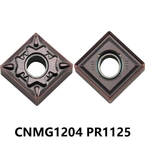 Original 10pcs/box CNMG CNMG120404HQ CNMG120408HQ PR1125 CNMG120404 CNMG120408 Lathe Cutter Turning Tools Carbide Inserts CNC