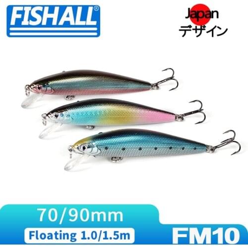 Athlete DASH Tune Minnow Wobbler 90mm 11.5g 70mm 6.5g Hard Lure Floating 1.5m 1.0m Diving Bait For Bass Pike Trout