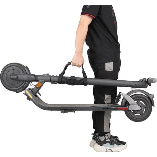 Scooter Hand Carrying Straps Skateboard Portable Electric Bike Handle Band Belt Webbing Hook Fit for Xiaomi M365 Pro / ES1 ES2