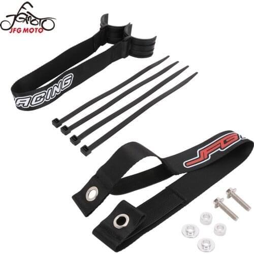 JFG Racing Front Rear Motorcycle Rescue Strap Pull Sling Belt Leashes For KTM XCF XCW XCFW SXF EXCF EXC 250 350 400 450 500 SMR