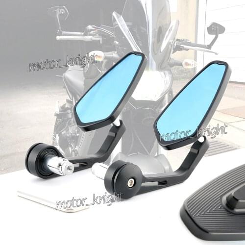 CNC Rearview handle bar Handlebar End Mirror For TRIUMPH Bonneville T120T100 T900/THRUXTON 1200R/STREET TRIPLE RS&CUP/Bonneville