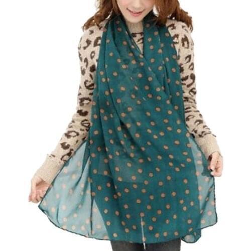 Women Chiffon Shawl Scarves Long Soft Wrap Scarf Retro Printed Women Summer Scarf Shawl Foulard Femme Soie De Marque De