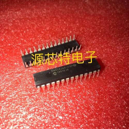 100% New&original ENC28J60-I/SP DIP28 In Stock