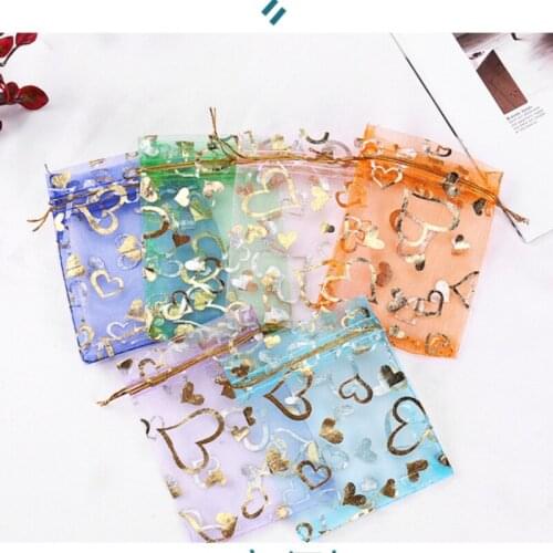 100pcs Black Jewelry Packaging Gift Bag Chinese New Year Party Candy Drawstring Bag Jewelry Earrings Present Pouches 11x16cm
