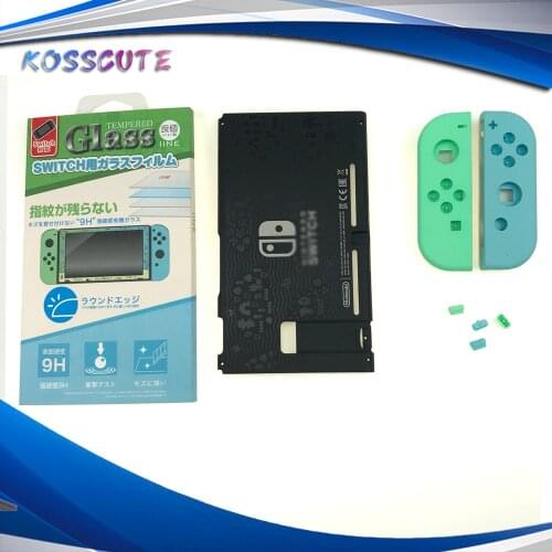2020 For Nintend Switch Animal Crossing Console Replacement Housing Shell Cover for Nitendo Switch Front Back Faceplate Case