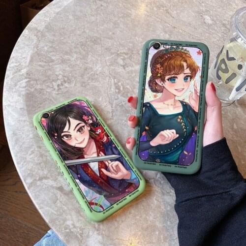For vivo Y55 Y55s Y55L Y55A Y66 Y65 y31 y51a Fall proof case cartoon beauty pattern protective cover