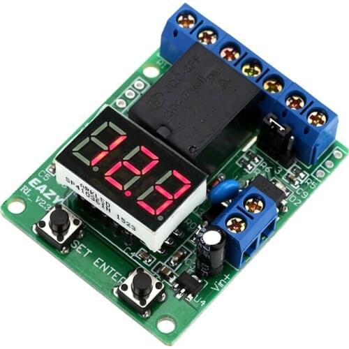 DC 12V Relay Switch Control Board Module Voltage Charging Discharge Test