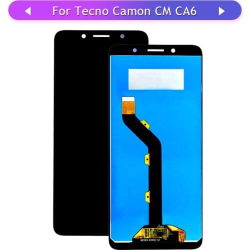 For Tecno Camon CM CA6 LCD Display Touch Screen Digitizer Complete Assembly Replacement