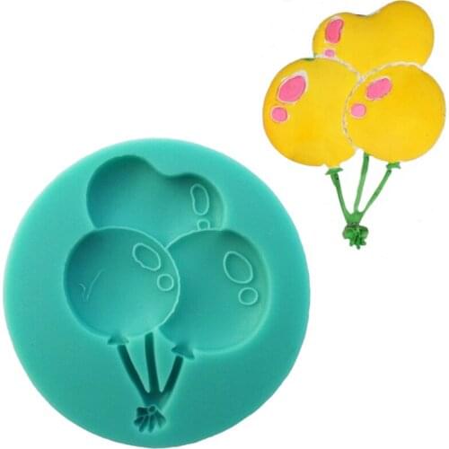 Balloon Shapes Silicone Cake Chocolate Candy Jello Fondant Cake Decorating Mold Tools
