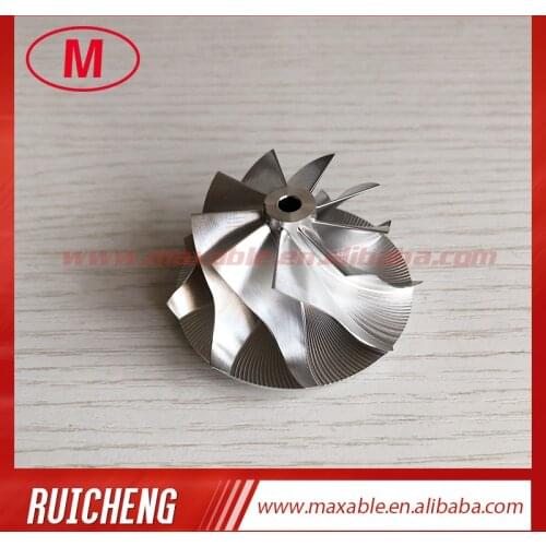 GT12 36.35/49.00mm 9+0blades high performance Turbo milling/aluminum 2618/billet compressor wheel