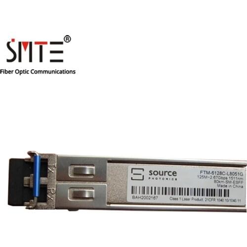 Source FTM-6128C-8051G 125M-2.67G 1511NM 80KM-SM-ESFP Fiber Optical Module