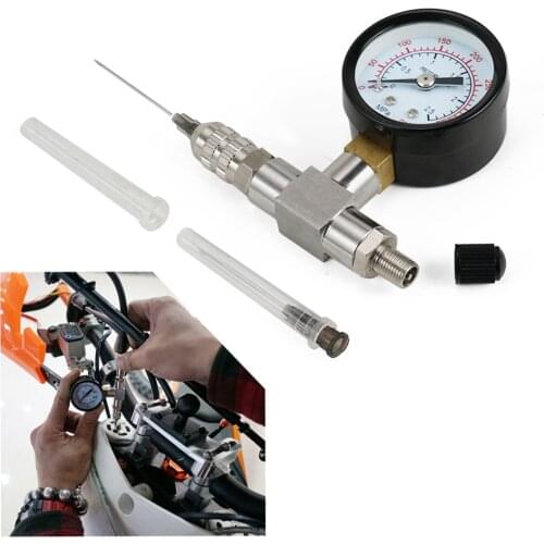 350 PSI Suspension Shock Nitrogen Needle Fill Tool Kit 2.5MPA ATV UTV for Yamaha YZX For Polaris CanAm Arctic Cat Snowmobile