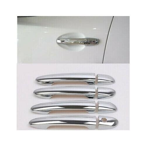 Left Hand Drive ! Chrome Door Handle Cover Trim For Mazda 3 AXELA M3 2014 - 2018
