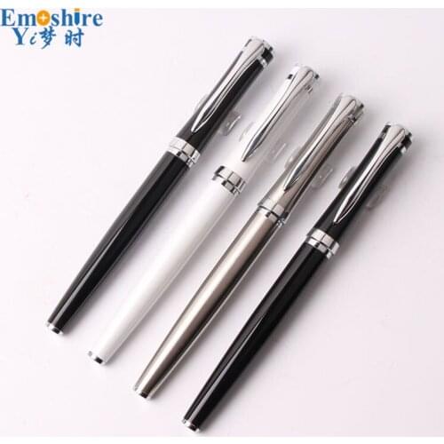 Top Brand Creative Stationery Signature Pen Business Water Pen Black Office Supplies Roller Ball Pen Top Quality Gifts P010