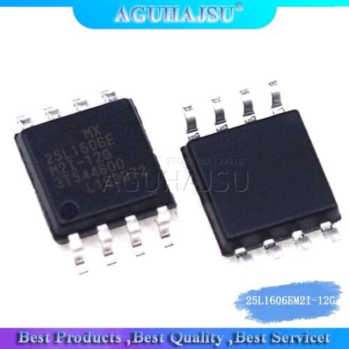 1pcs MX25L1606EM2I-12G 25L1606EM2I-12G MX25L1606EM2I MX25L1606E MX25L1606 25L1606E SOP-8 New original