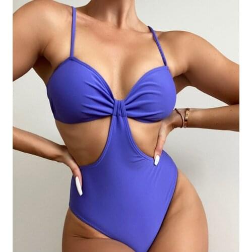 2021 New Sexy One-piece Bikini Swimsuit Comfortable And Fashionable All-in-one Swimsuit Bikini