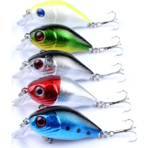 East Rain Suspension Bait Freshwater Saltwater Fishing Lure 5.5cm 8.4g 3pcs SP Crank Artificial Hard Bait Free Shipping