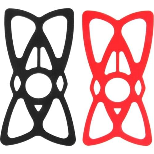 Portable Cell Phone Holder stretch silicone Security Bands Mounting Motorcycle Bicycle Handlebar